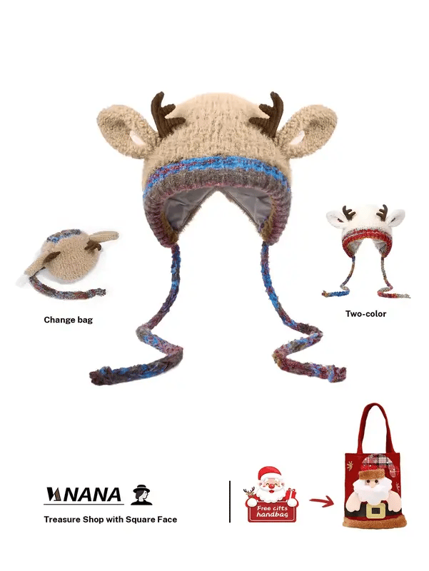 ๐Festive Christmas Antler Hat | Original Handcrafted Design