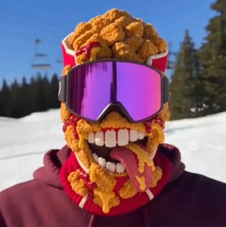 Lego Head - Ski Mask Pre