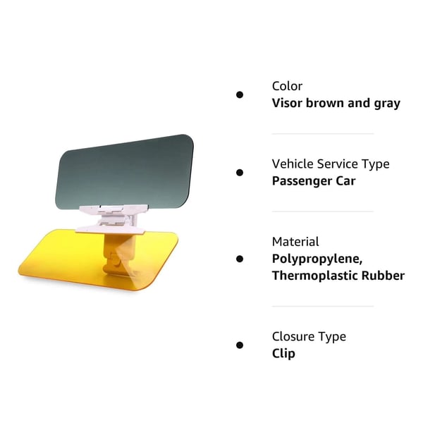 🔥Hot Sale🔥Automobile Anti-glare Eye Protection Plate