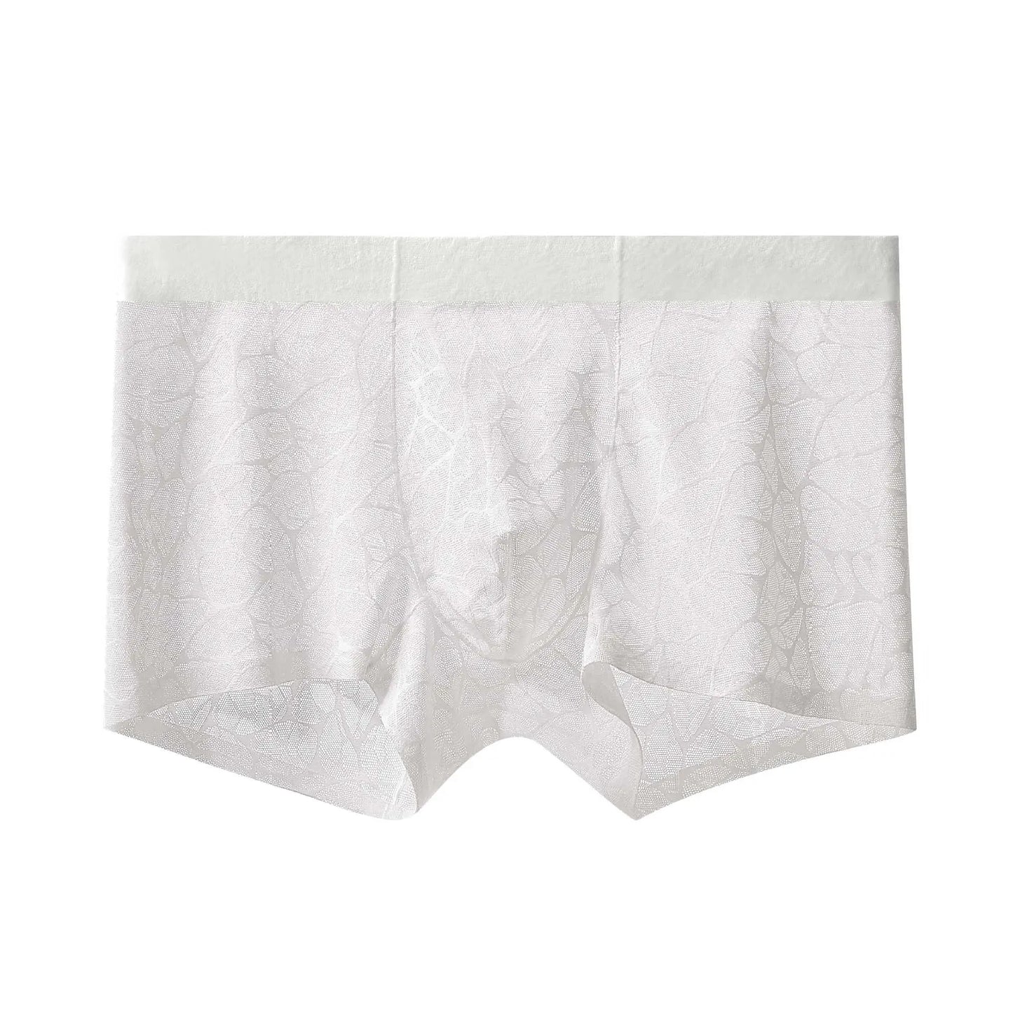 ๐45K+ SOLD ๐ฅ2026 HOT SALE Husthingsยฎ Men's Leopard Lace Ice Silk Boxer Briefs