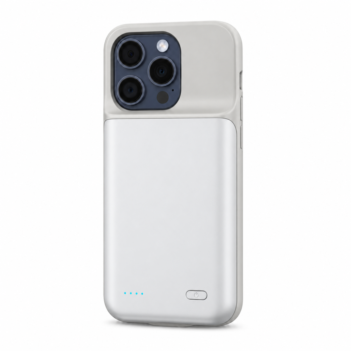 Battery Case for iPhone with LED Power Indicator