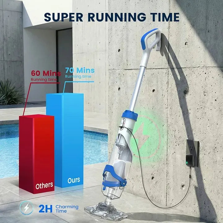 🔥Free shipping🔥 Cordless Pool Vacuum, High Suction Power