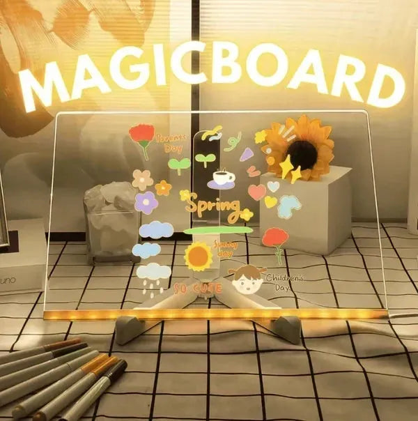 🔥50% OFF!✨🎨Luminous Led Drawing Board For Children