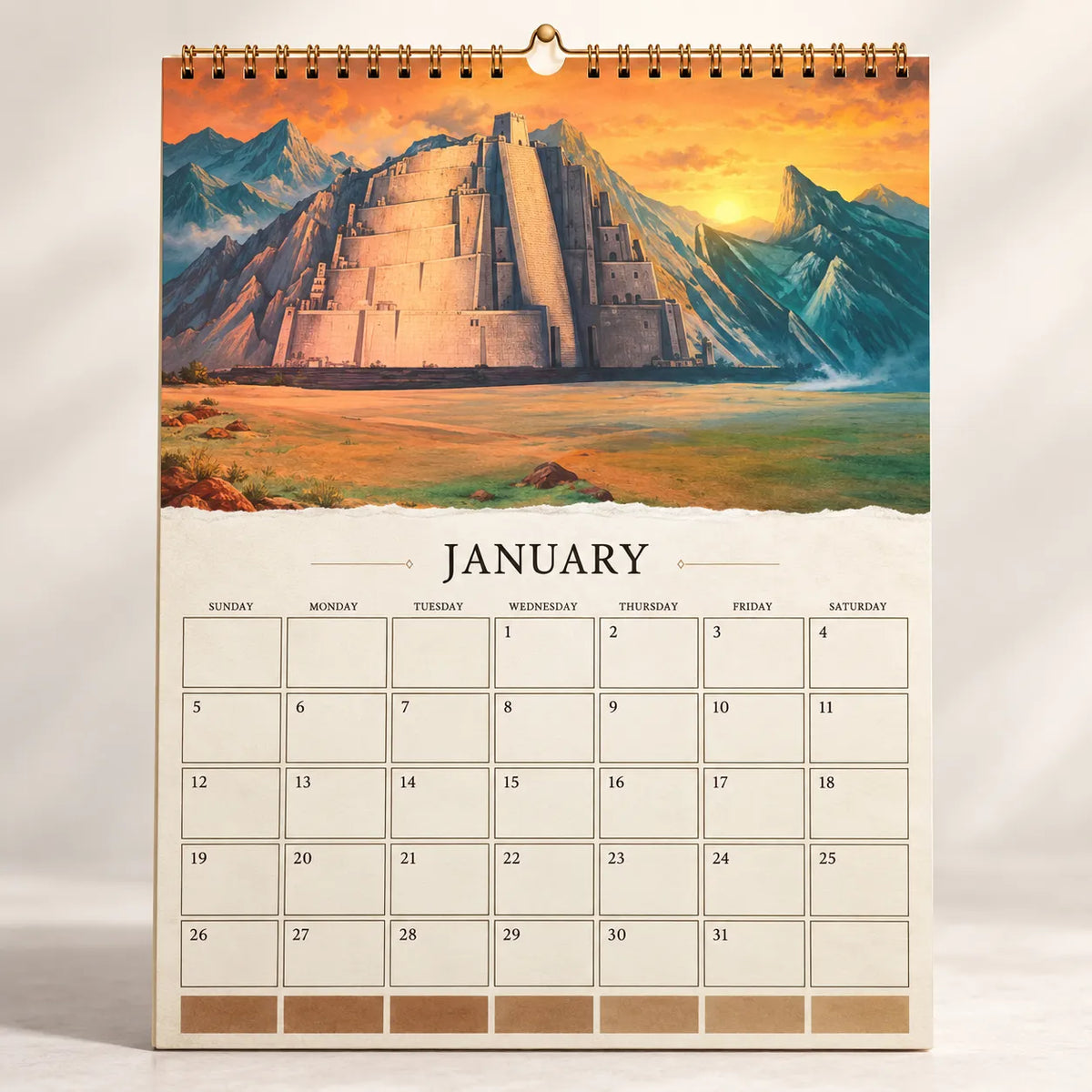 🧝📅 The Lord of the Rings 2027 Wall Calendar