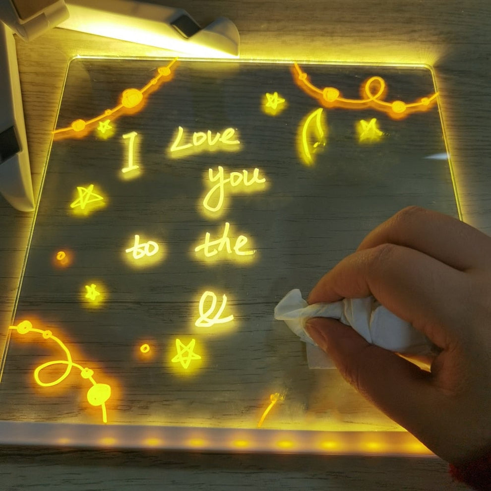 🎨Luminous Led Drawing Board For Children – Arratioar
