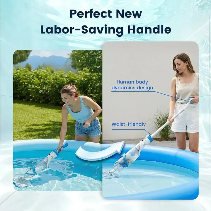🔥Free shipping🔥 Cordless Pool Vacuum, High Suction Power