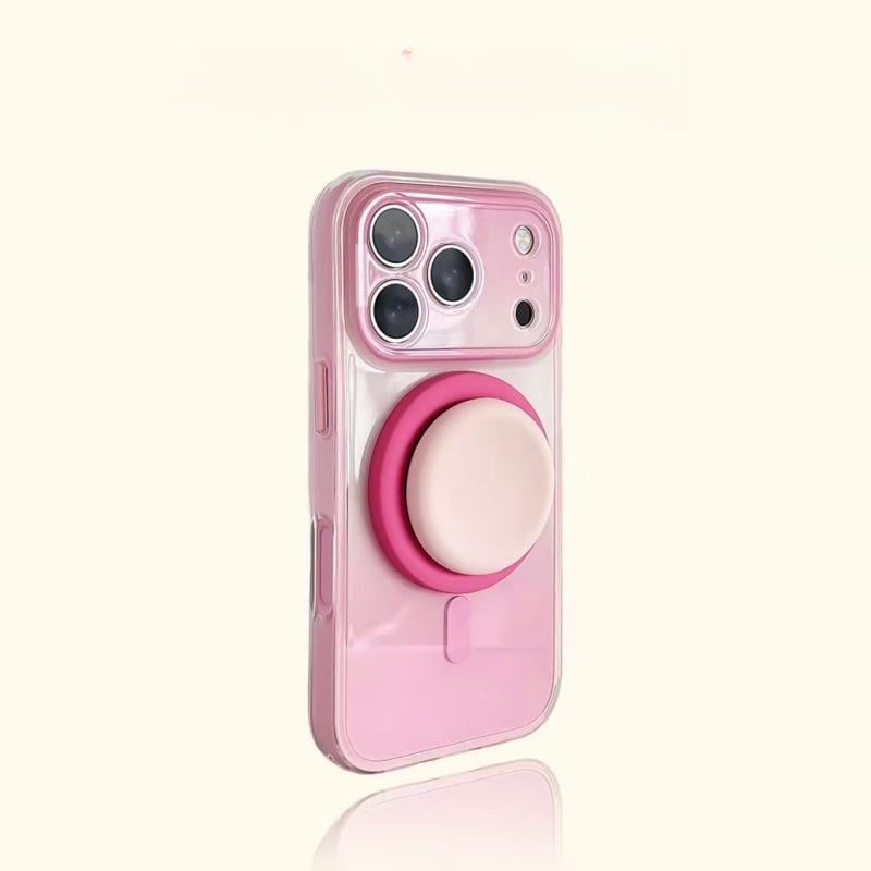🏆35K+ SOLD 🔥2026 SALE -  Magnetic 2-in-1 double-layer gradient full-cover AI button case With magnetic suction liquid silicone gel support structure