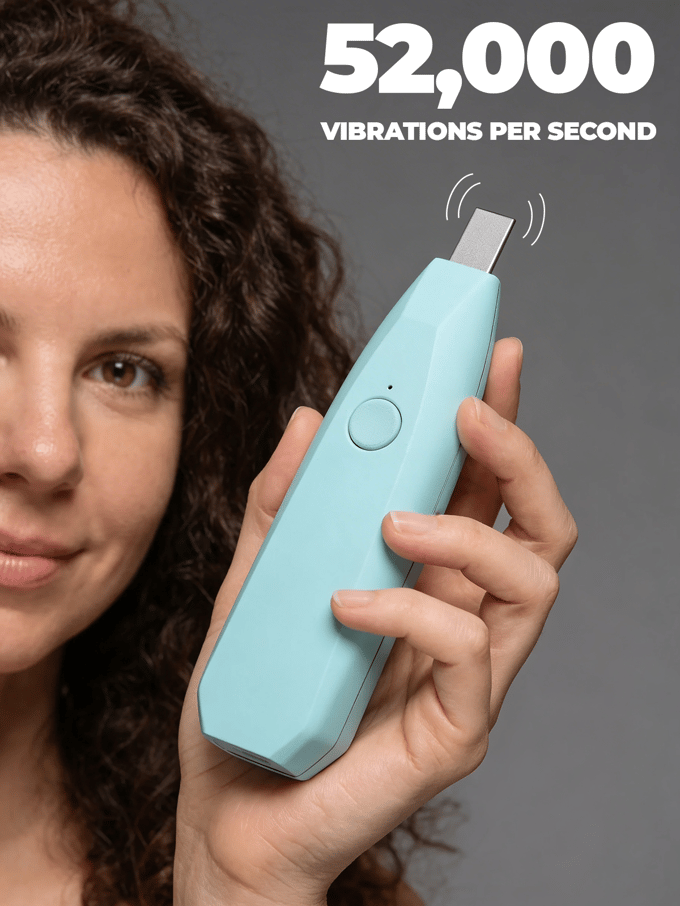 The First Pocket-sized Ultrasonic Stain Remover
