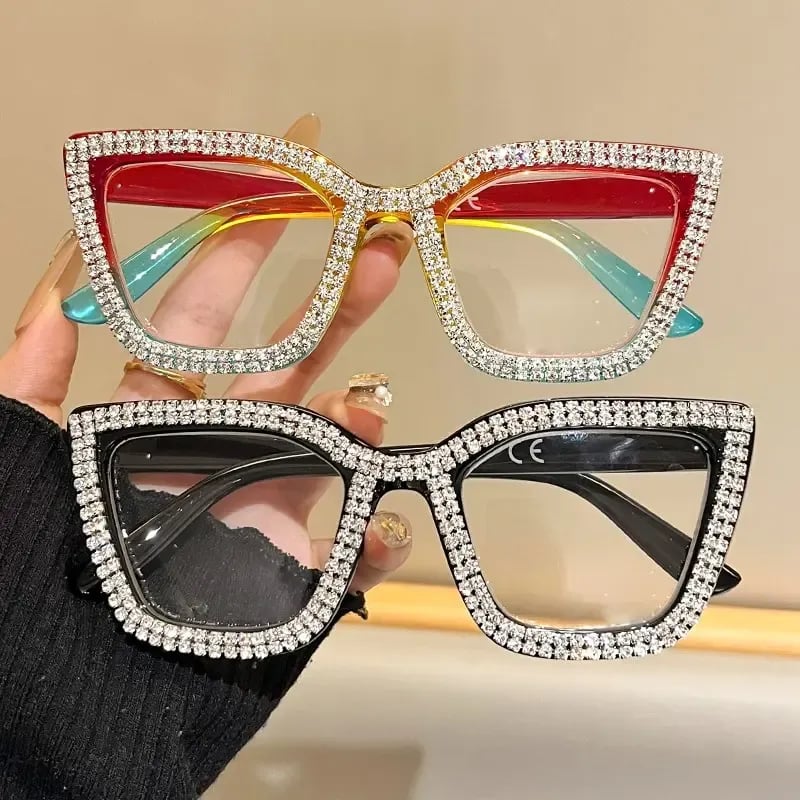 🏆35K+ SOLD 🔥2026 SALE - 👓Fashion Modern Look Trending Eyeglasses Cat-Eye Anti-Blue Light Reading Glasses