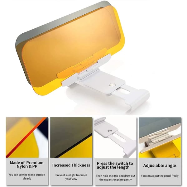 🔥Hot Sale🔥Automobile Anti-glare Eye Protection Plate
