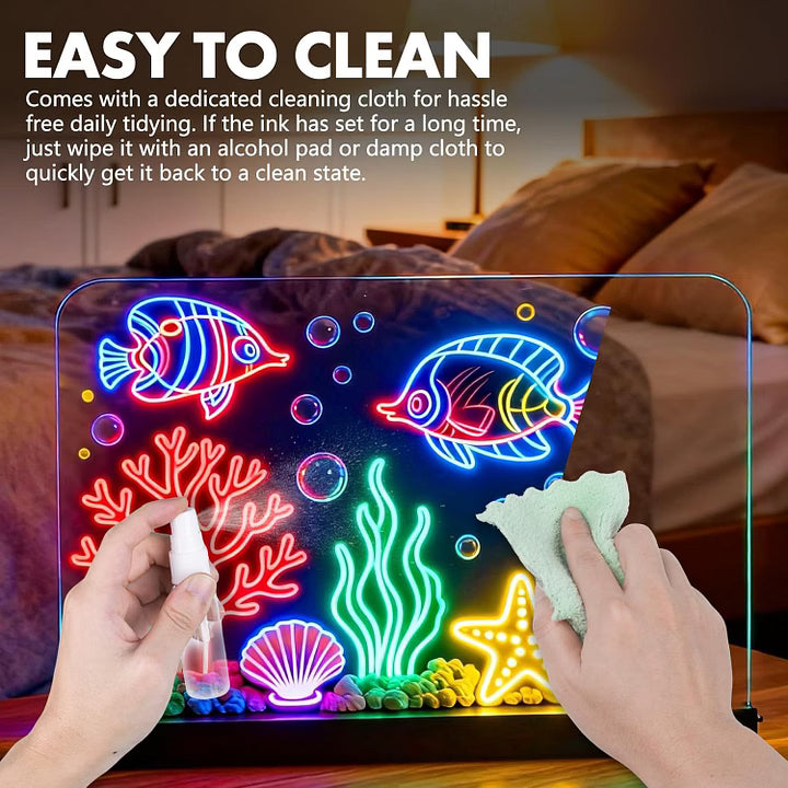 🔥50% OFF!✨🎨Luminous Led Drawing Board For Children