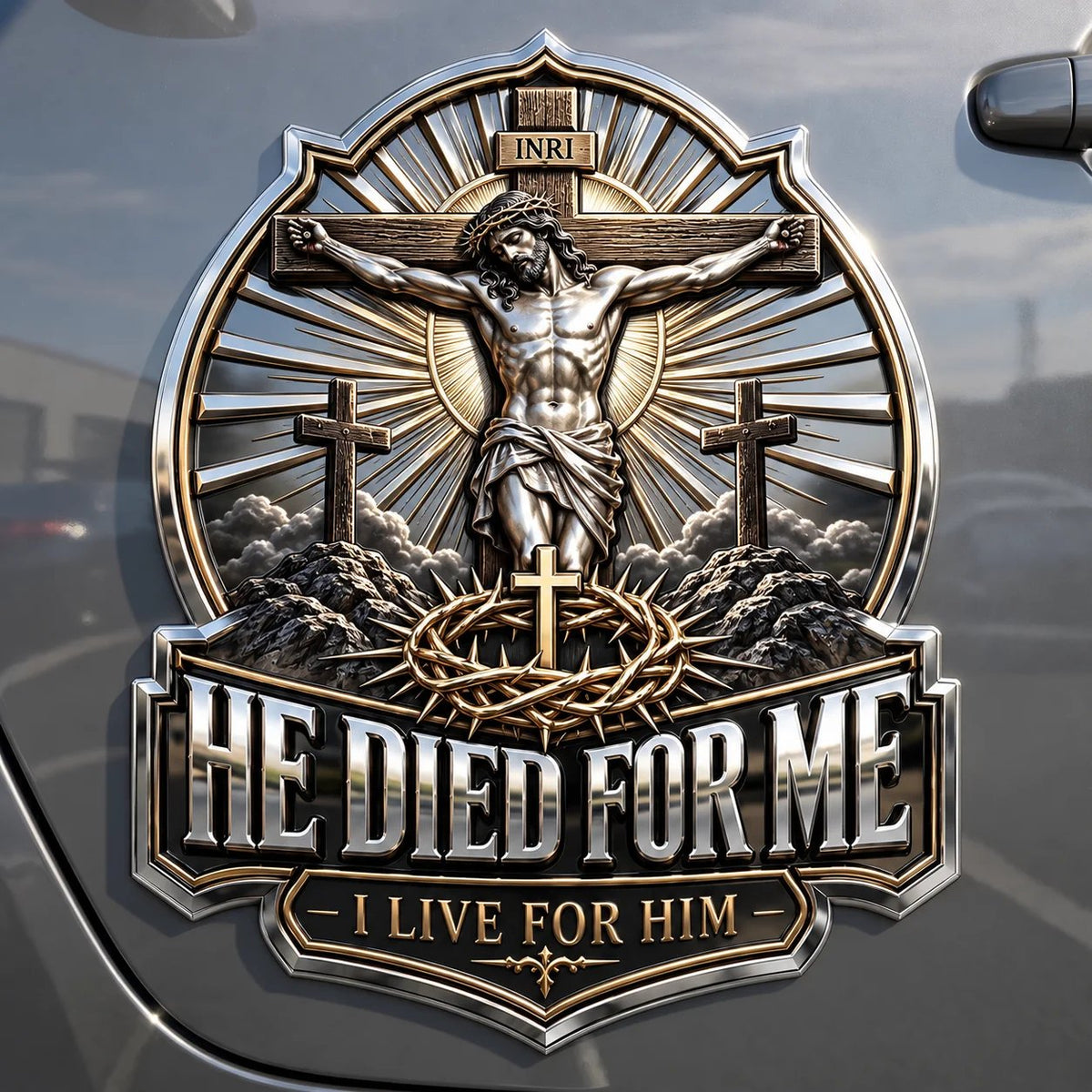 🔥LAST DAY 50% OFF - ✝️ Christian Faith Car Emblem Collection