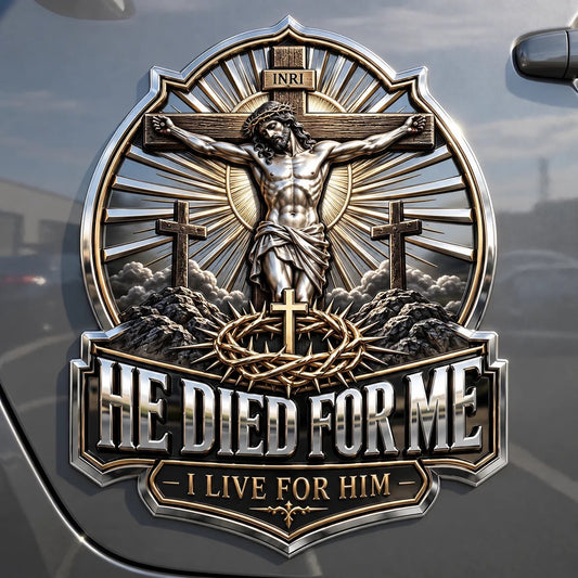 🔥LAST DAY 50% OFF - ✝️ Christian Faith Car Emblem Collection