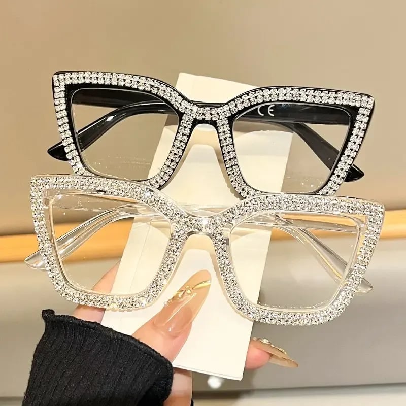 🏆35K+ SOLD 🔥2026 SALE - 👓Fashion Modern Look Trending Eyeglasses Cat-Eye Anti-Blue Light Reading Glasses