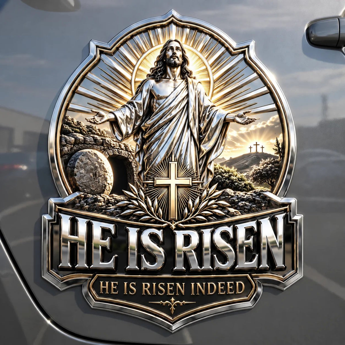 🔥LAST DAY 50% OFF - ✝️ Christian Faith Car Emblem Collection