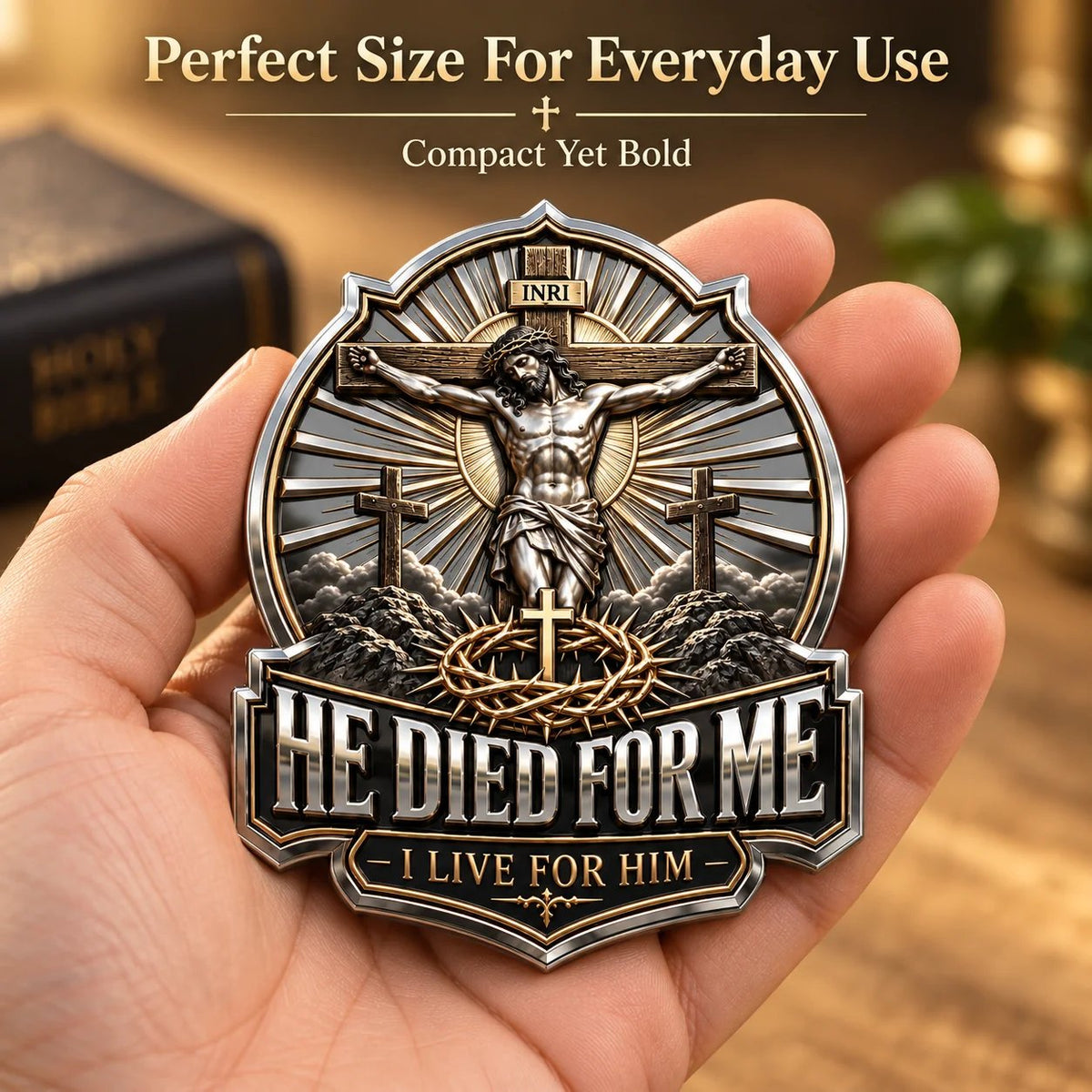 🔥LAST DAY 50% OFF - ✝️ Christian Faith Car Emblem Collection