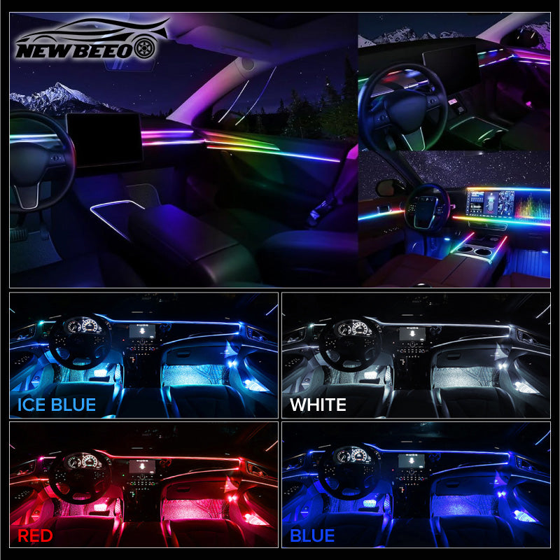 💡2027 HOT SALE🌈Car Interior LED Strip Atmosphere Lights🚗