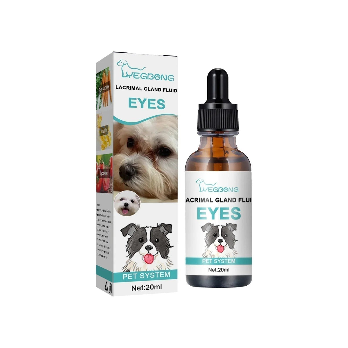 🏆35K+ SOLD 🔥2026 SALE - 🐱🐶Pet Eye Cleaner & Drops – Gentle pH‐balanced formula, safe for dogs & cats. Soothes redness, removes tear stains & daily dirt. No peroxide! 🌿💧