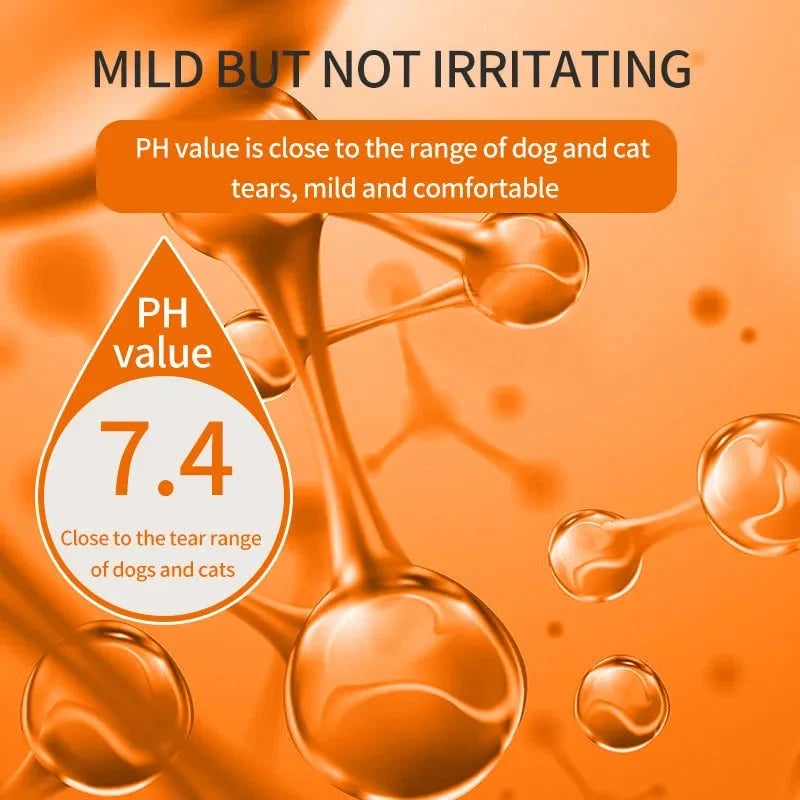 🏆35K+ SOLD 🔥2026 SALE - 🐱🐶Pet Eye Cleaner & Drops – Gentle pH‐balanced formula, safe for dogs & cats. Soothes redness, removes tear stains & daily dirt. No peroxide! 🌿💧