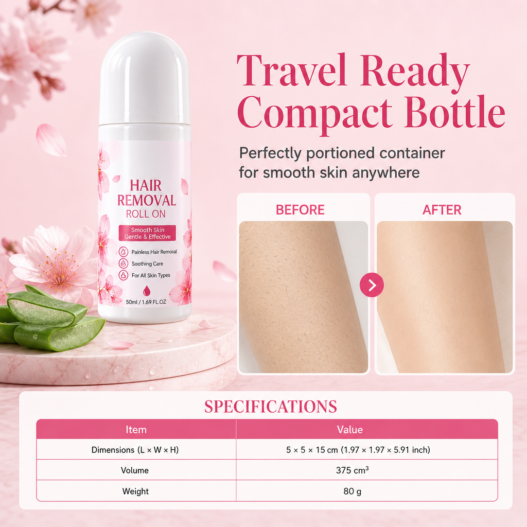 ✨LIMITED-TIME 50% OFF!🌷Gentle Smooth Roll-On Body Hair Removal
