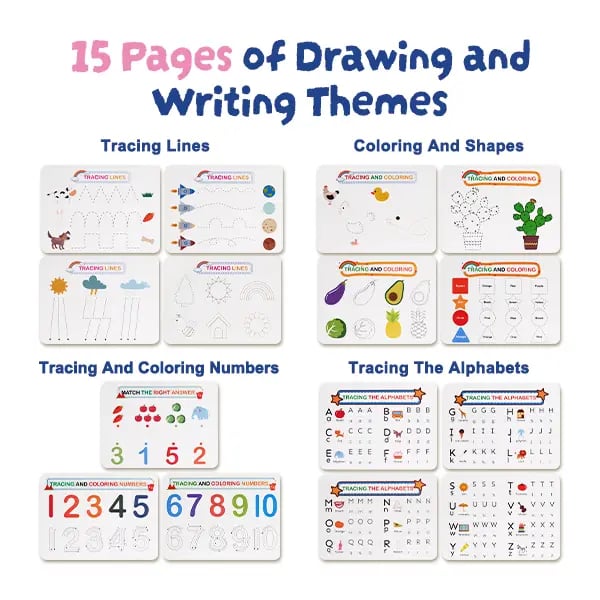 💥🏆Mallify Montessori Busy Book for Kids – 30 Learning Activities🎨