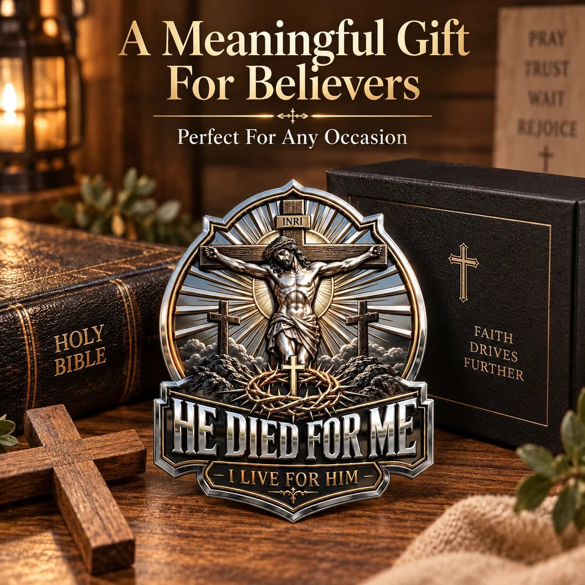 🔥LAST DAY 50% OFF - ✝️ Christian Faith Car Emblem Collection