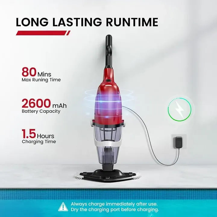 🔥Free shipping🔥 Cordless Pool Vacuum, High Suction Power