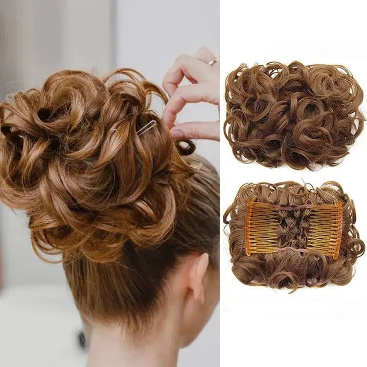 🌲Early Christmas Sale 49% OFF🎁Messy Curly Dish Bun