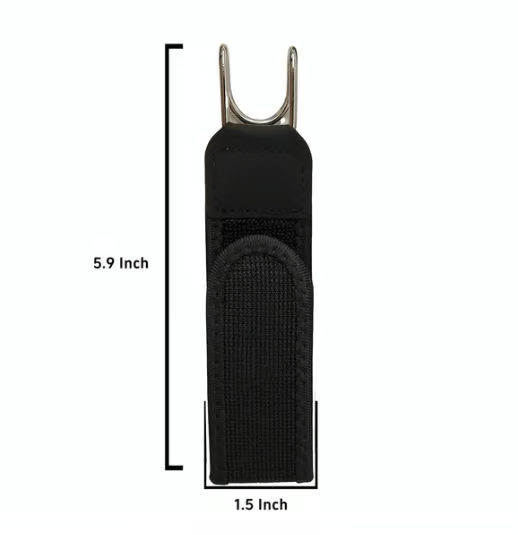 2Pcs Metal Hook Tactical Elastic Belt
