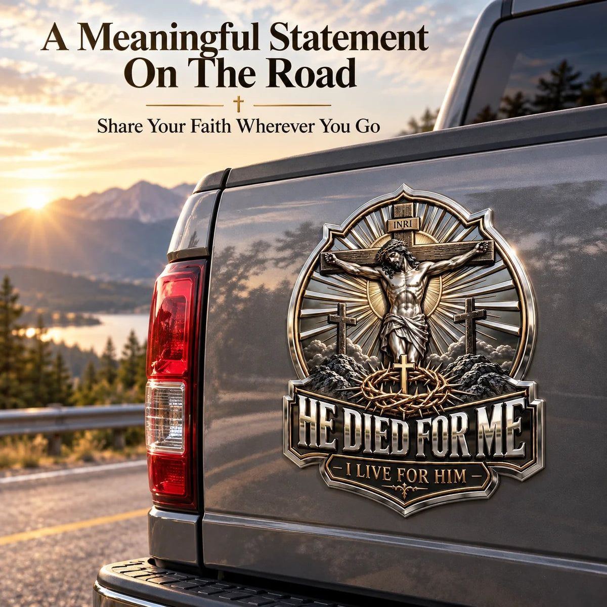 🔥LAST DAY 50% OFF - ✝️ Christian Faith Car Emblem Collection