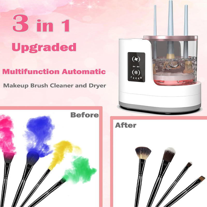 🎨Hot sale 50% OFF🧼 3-in-1 Electric Makeup Brush Cleaner