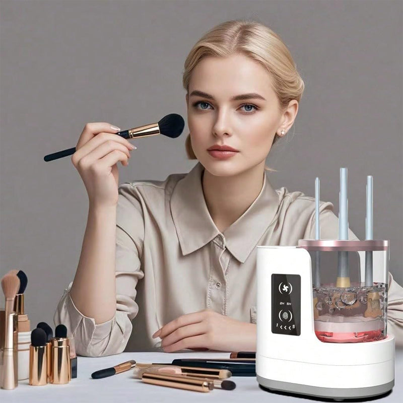 🎨Hot sale 50% OFF🧼 3-in-1 Electric Makeup Brush Cleaner