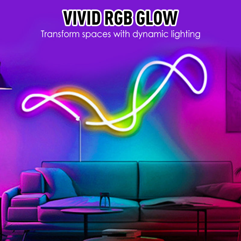 🔥Hot Sale 50% OFF💥Smart Remote Flexible RGB LED Rope Lights💡