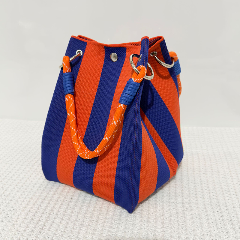 ⏳Limited-time 49% off⏰Striped Knit Bucket Handbag👜