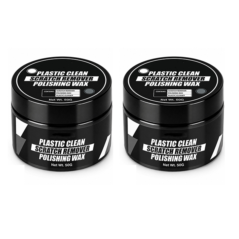 Car Plastic Scratch Remover and Restorer Wax with Sponge 30ml