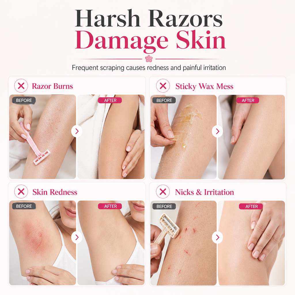 ✨LIMITED-TIME 50% OFF!🌷Gentle Smooth Roll-On Body Hair Removal