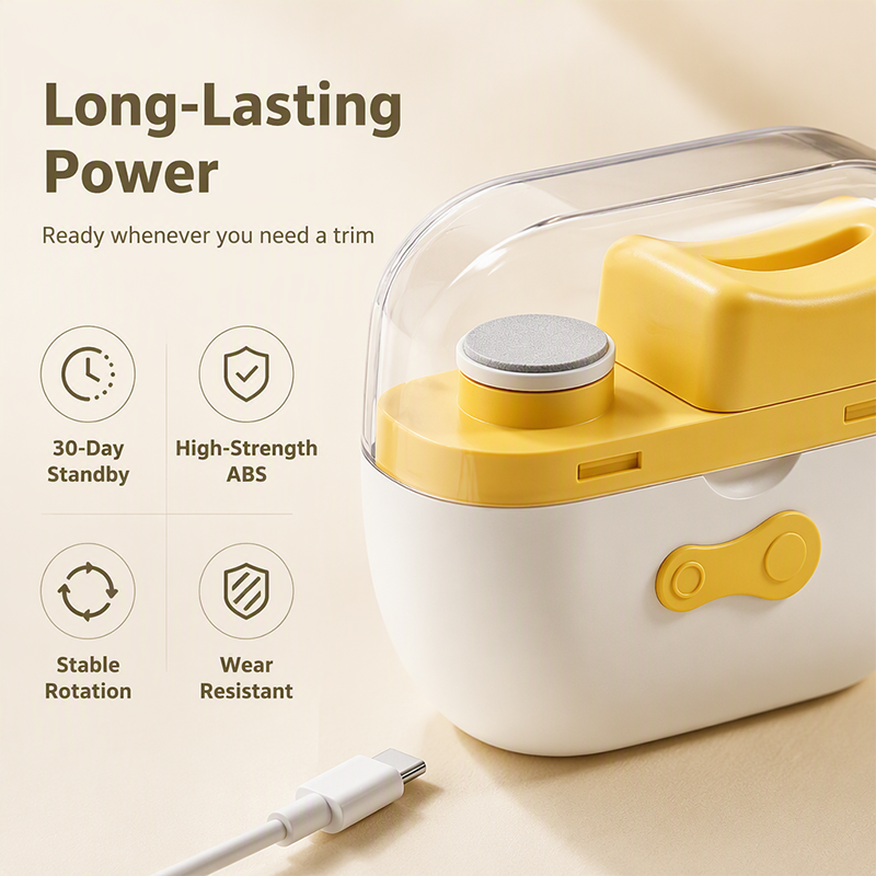 ✨2 in 1 Rechargeable Electric Nail Clipper & Grinder