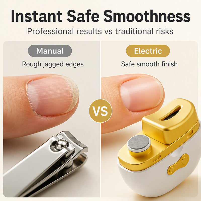 ✨2 in 1 Rechargeable Electric Nail Clipper & Grinder