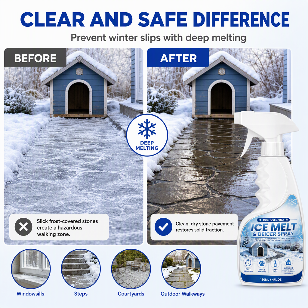 ☀️HOT sale🔥Outdoor De-Icing & Snow Melting Spray