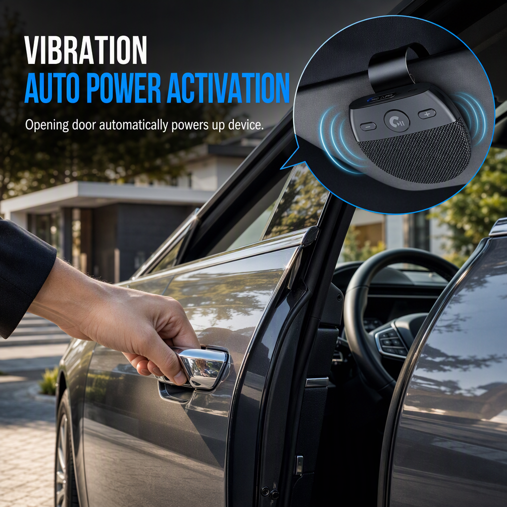 ✨HOT SALE 💕50% OFF🚗 SP11 Bluetooth Sun Visor Speakerphone