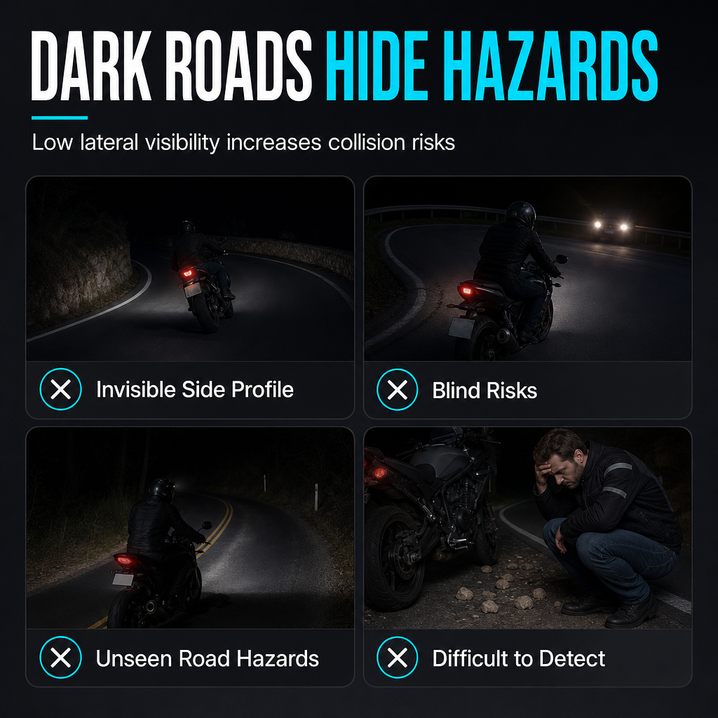 🔥 LAST DAY 50% OFF 🏍️Motorcycle LED Angel Wings Ground Projection Lights